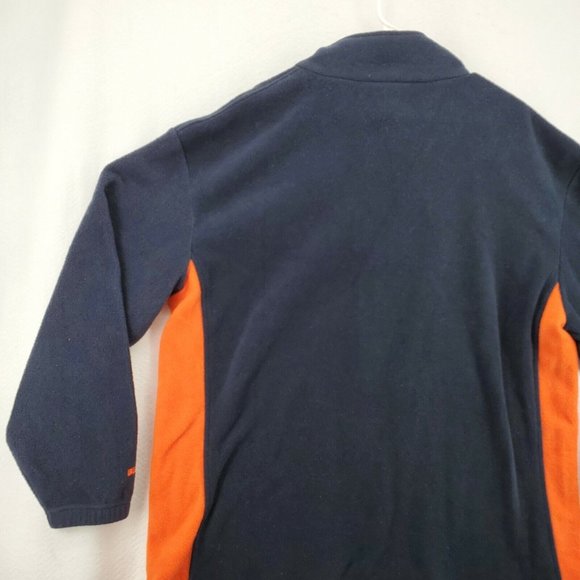 CHICAGO BEARS Sweater NFL Men's Long Sleeve 1/4 Zip Pullover Blue Extra Large - Picture 12 of 12